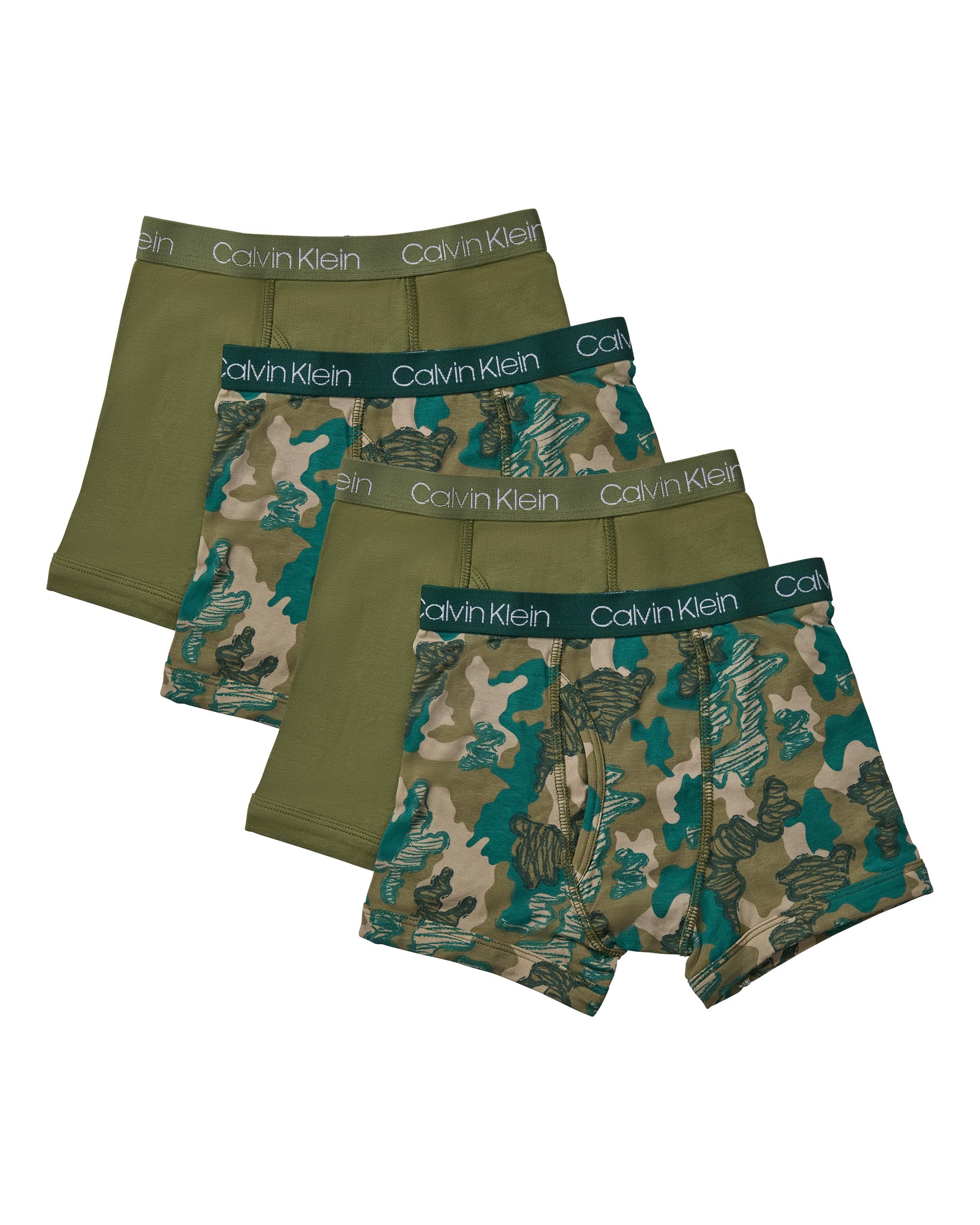Calvin Klein Boys' Underwear Four Pack Boxer Brief Value Pack