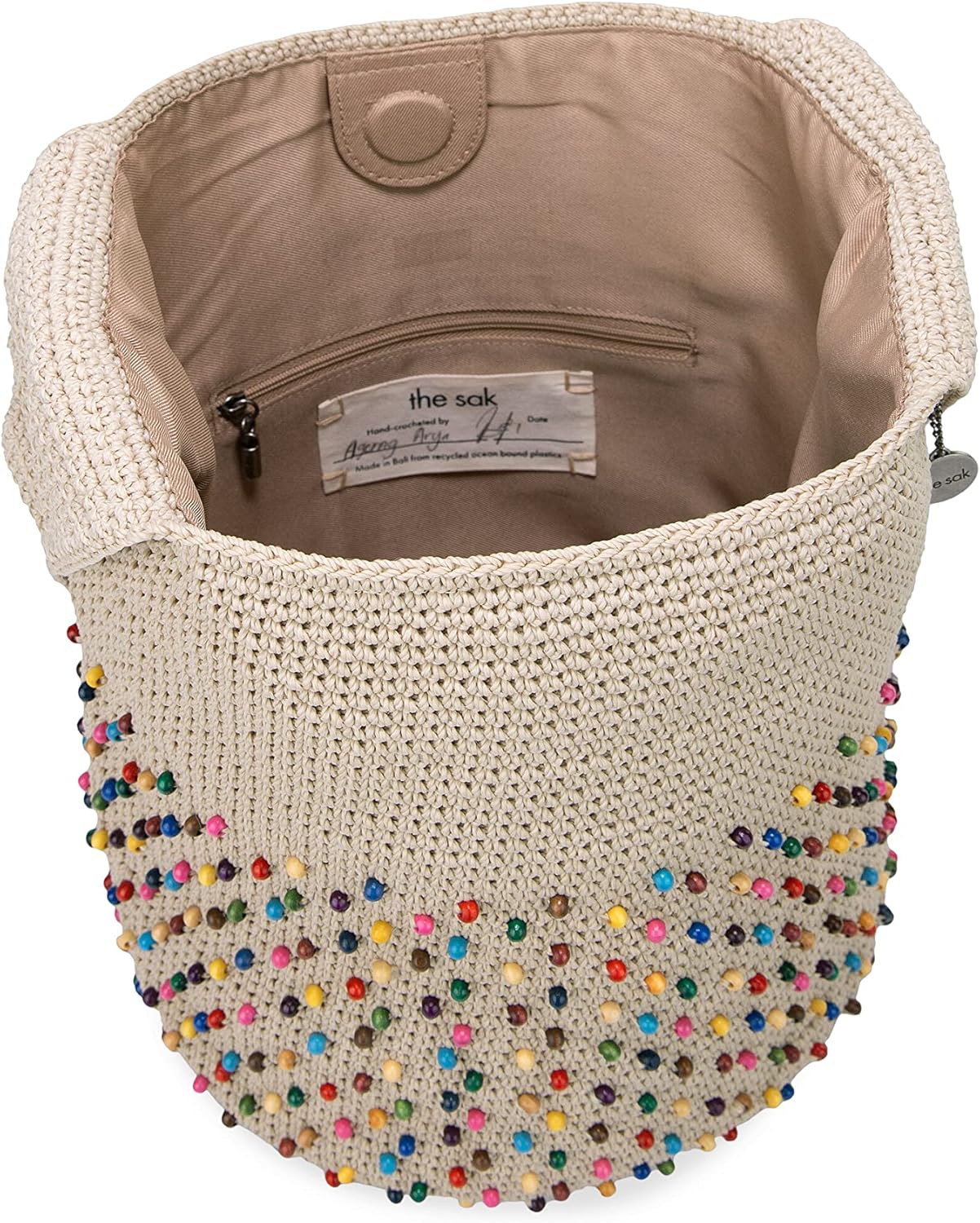 The Sak 120 Hobo Bag - Large Women's Purse & Shoulder Bag - Handbag With Back Zipper Pocket and Magnetic Snap Closure - Image 4