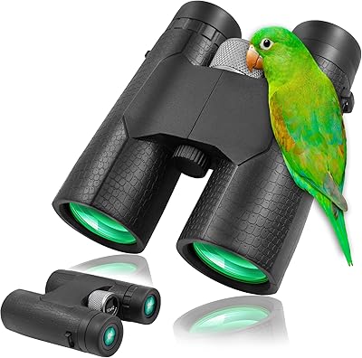 Prismáticos compactos de 10×42 -BK7 Prisma – Regalos para observación de aves, caza y juegos deportivos, conciertos y teatro