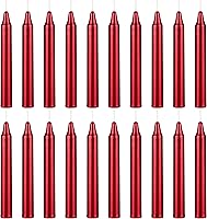 Vista 50 de Mega Candles 20 piezas Velas Cónicas Mini Exquisitas de Conjuro Sin Aroma Morado Oscuro, 4 Pulgadas de Alto x 1/2 Pulgada de Diámetro, Campanillas