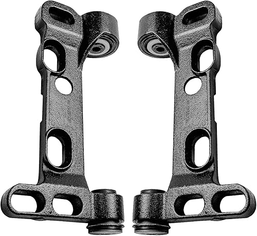 Miniatura 142 de Detroit Axle - Kit de brazos de control de extremo delantero RWD para Dodge Ram 03-06 2500 3500, 2 brazos de control superior con rótula 2 varillas