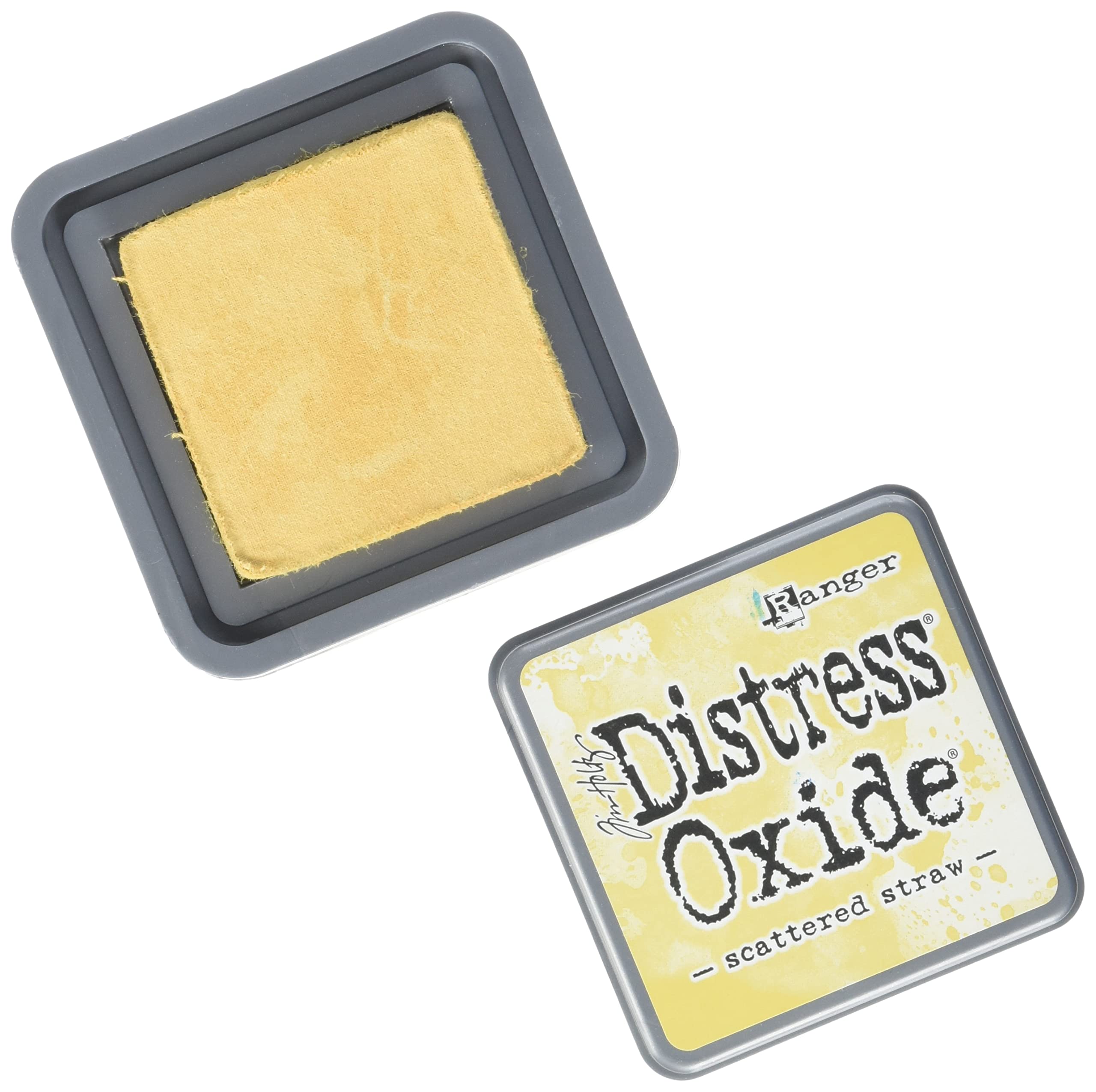 Tim Holtz Distress Oxide Ink - Tampone Inchiostro Squeezed Lemonade 7.5x7.5cm, Effetto Ruggine - Foto 13