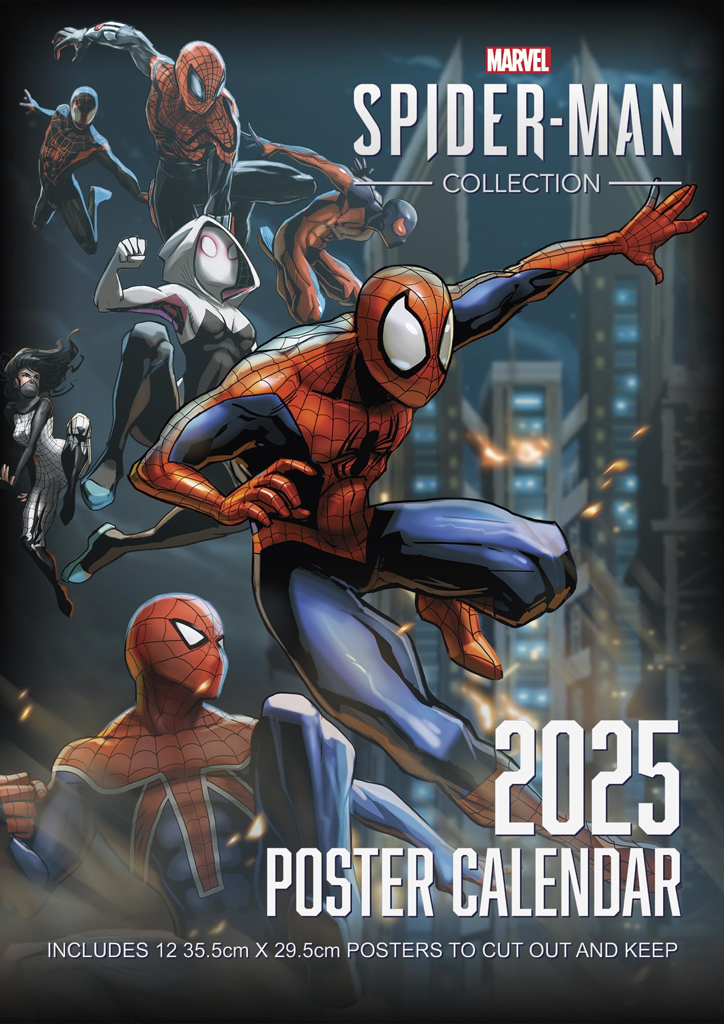 Spider-Man 2025 Poster Calendar
