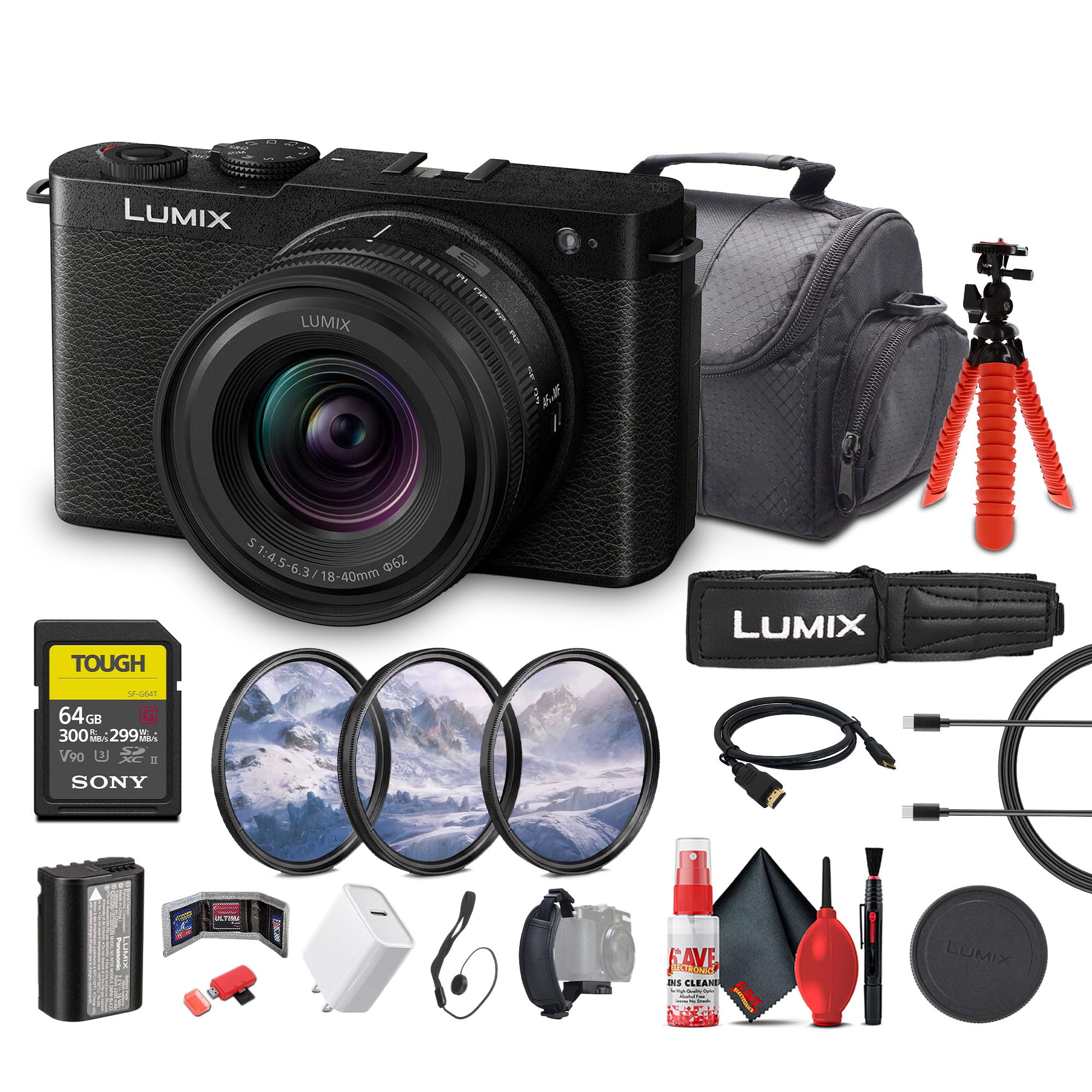 Amazon.com : Panasonic Lumix S9 Full Frame Mirrorless Camera with