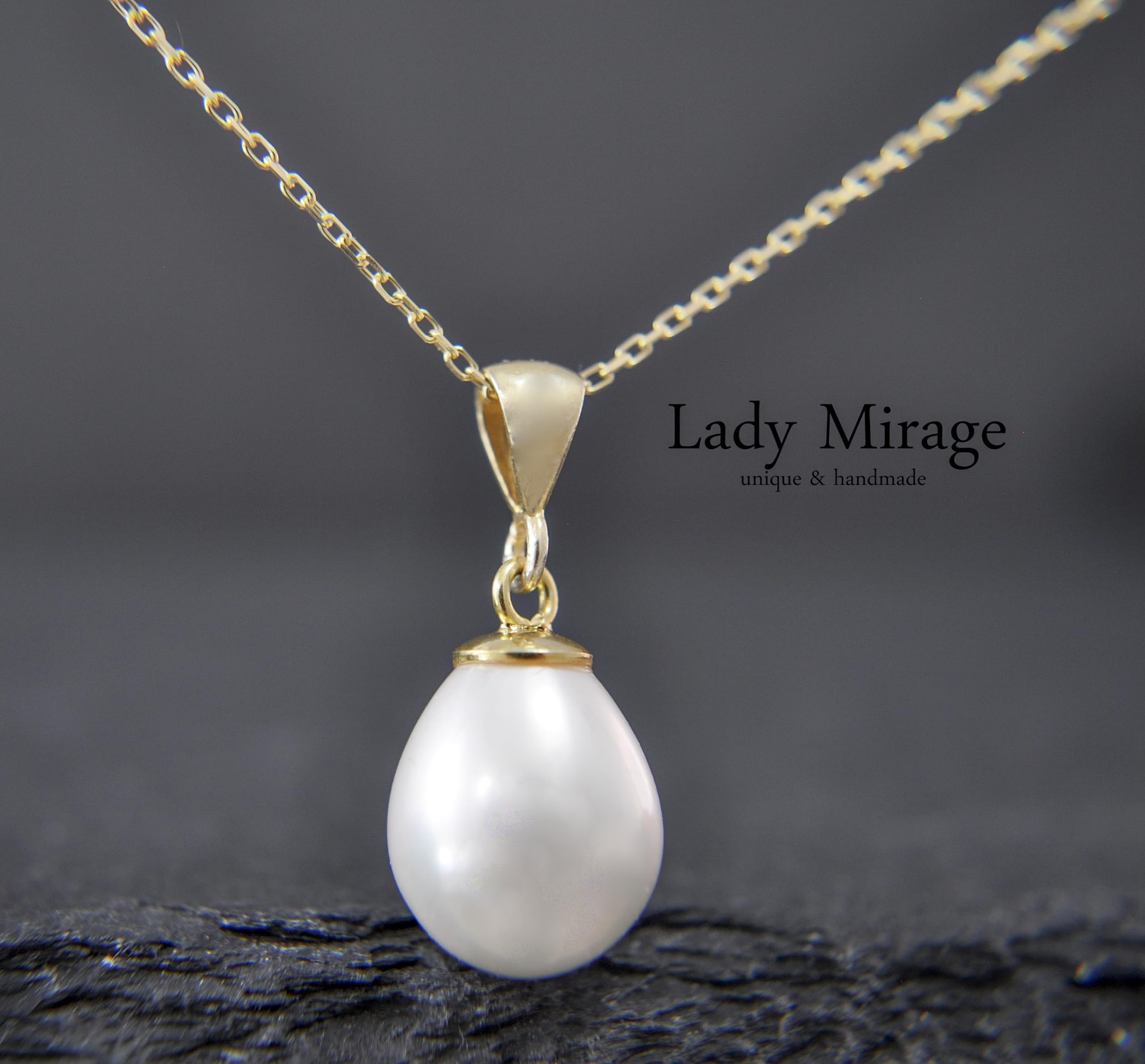 Süßwasserperlen Schmuck Set Silber - 925 Sterling Silber Vergoldet - Kette - Ohrringe - Creolen - Geschenk für Sie - Handmade - Schmuck - Weihnachtsgeschenk