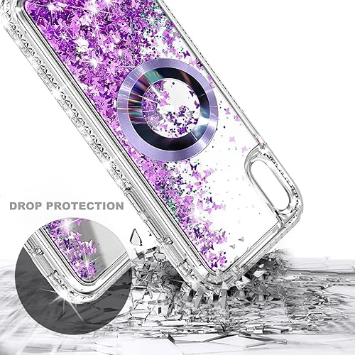 Miniatura 5 de NGB Supremacy Funda magnética para iPhone XR compatible con Magsafe con protector de pantalla de vidrio templadocordón para la muñeca, bonita funda