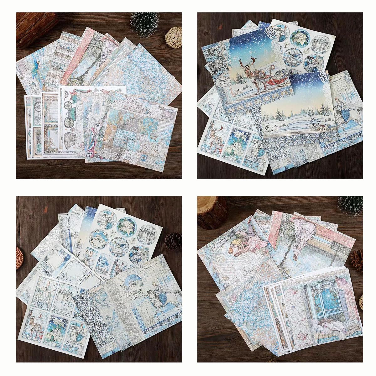 33 arkusze w stylu vintage, materiał do scrapbookingu, duży zestaw papieru, 19 x 18 cm, dekoracyjny papier, dziennik, scrapbooking, dzienniki, naturalna sztuka, artykuły rzemieślnicze, dekoracja, do