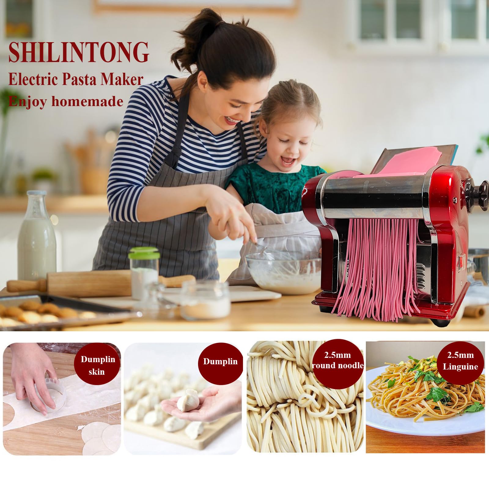 Amazon.com: SHILINTONG Electric Noodle Making Machine for 