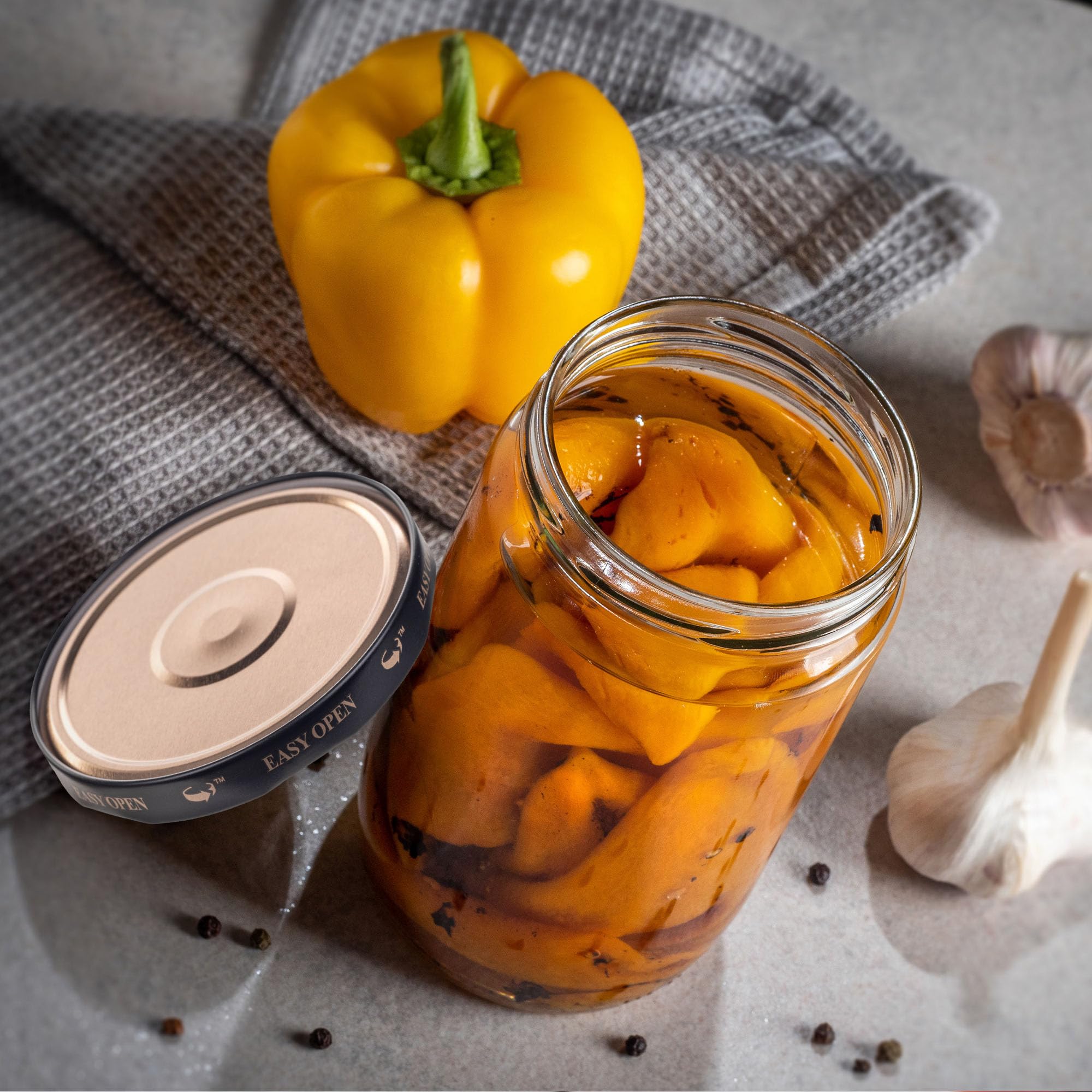 Tapas De Boca Ancha Para Tarros De Conserva Ball, Kerr Y Más. Tapas