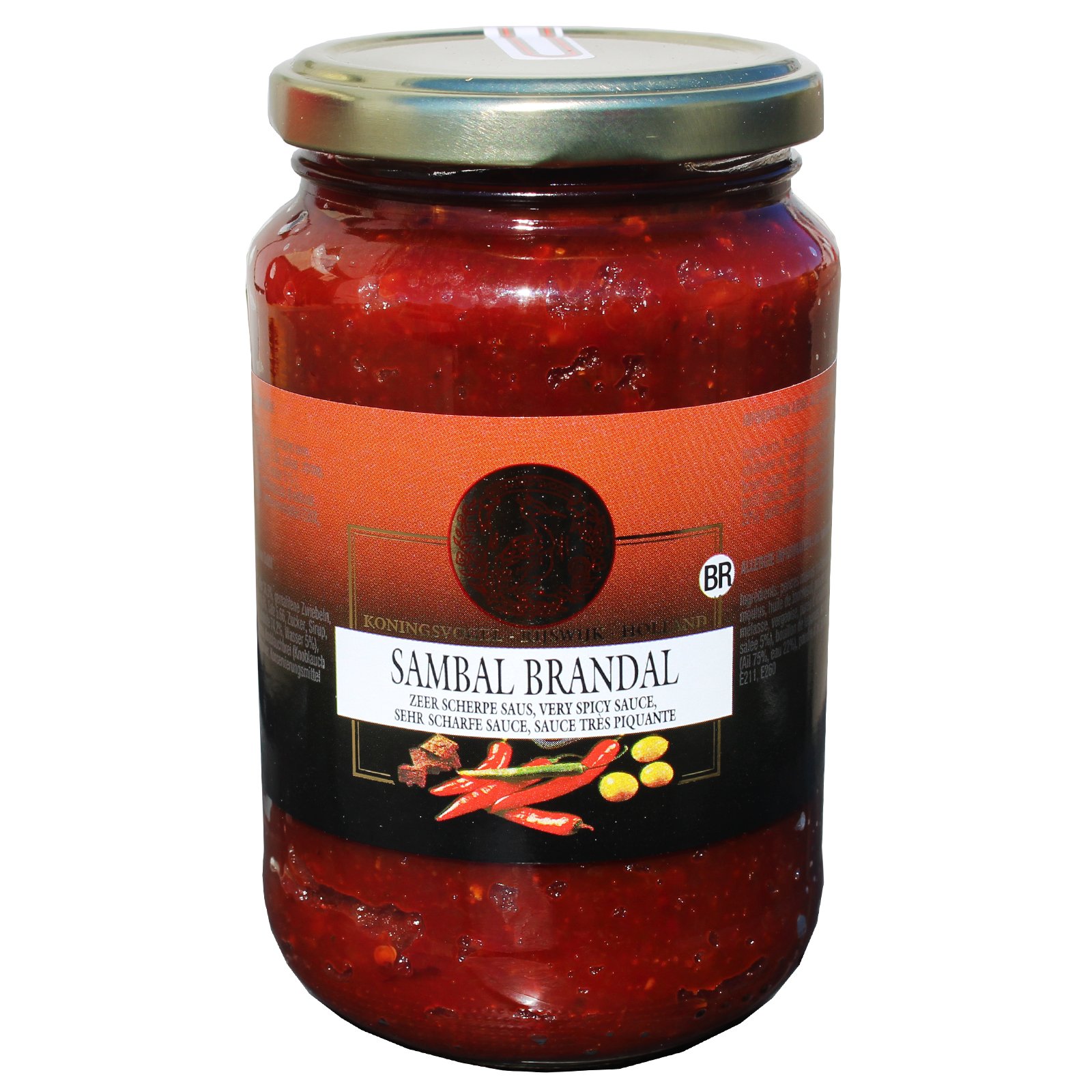6x375g Koningsvogel Sambal Brandal