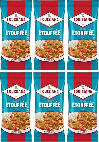 Louisiana Mix Cajún Etouffee, paquete de 6
