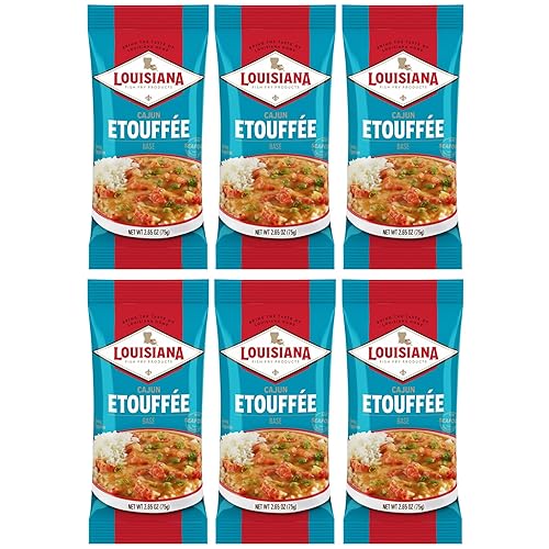 Louisiana Mix Cajún Etouffee, paquete de 6