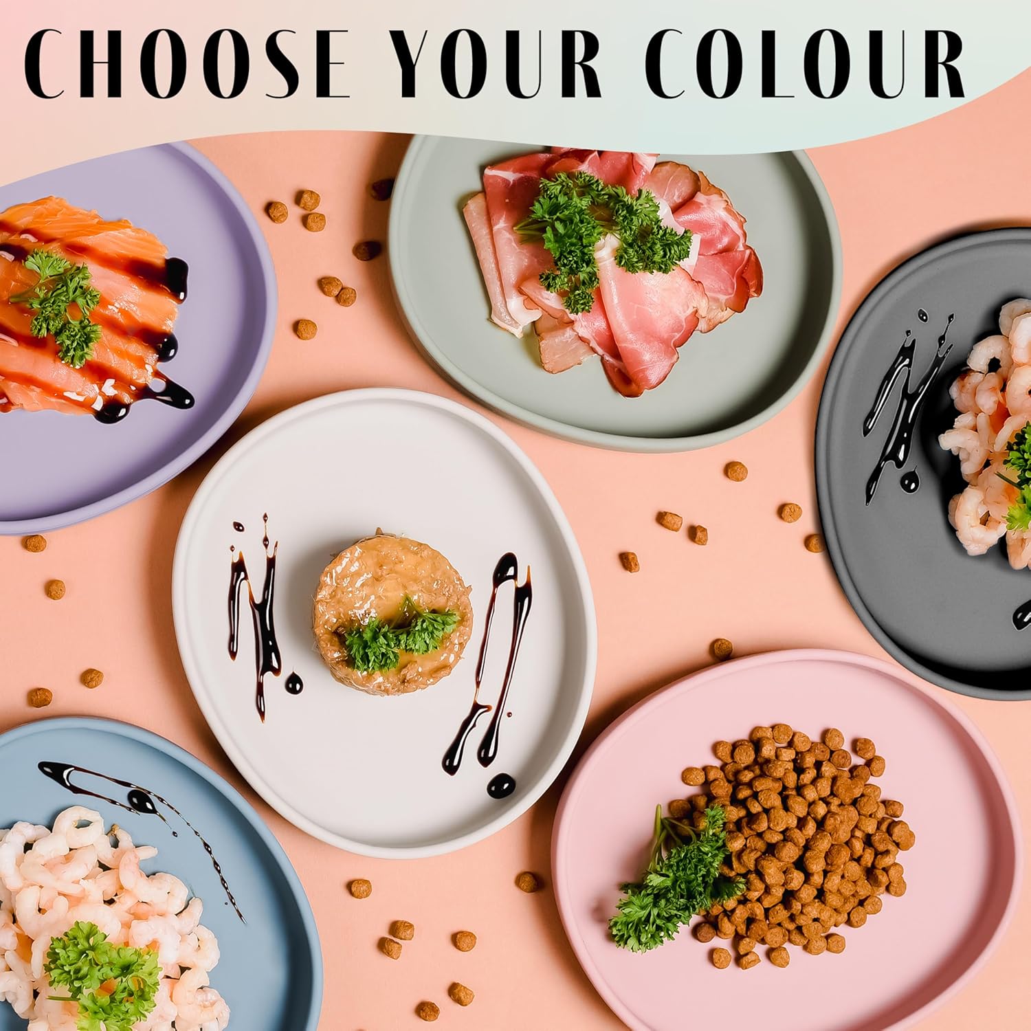 ne&no Nala collection feeding bowl for cats flat cat bowl silicone bowl wide feeding bowl cat cat bowl silicone bowl cat food plate 3 8192eLRbH1L. AC SL1500