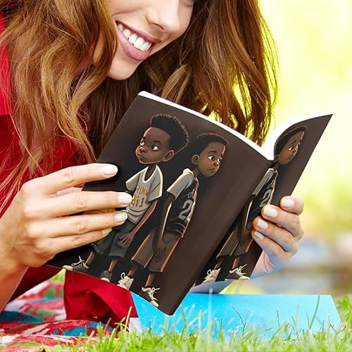 Miniatura 3 de Funda de libro para niños africanos para adultos, cubierta de libros para libros de texto de tapa dura, lavable y reutilizable, funda acolchada para