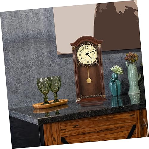 Miniatura 2 de DECHOUS Muelle oscilante del reloj del cuarzo del péndulo del metal del oro del alto brillo para el reloj de