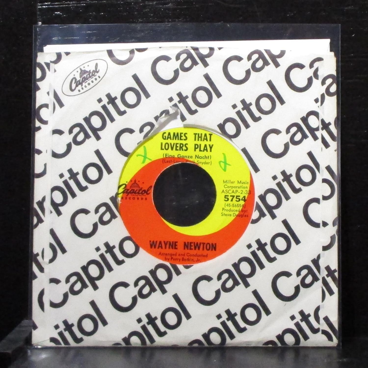 Wayne Newton Games That Lovers Play (Eine Ganze Nacht