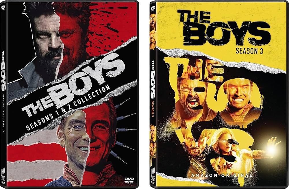 The Boys: Seasons 1, 2 and 3 DVD Set Collection : Amazon.com