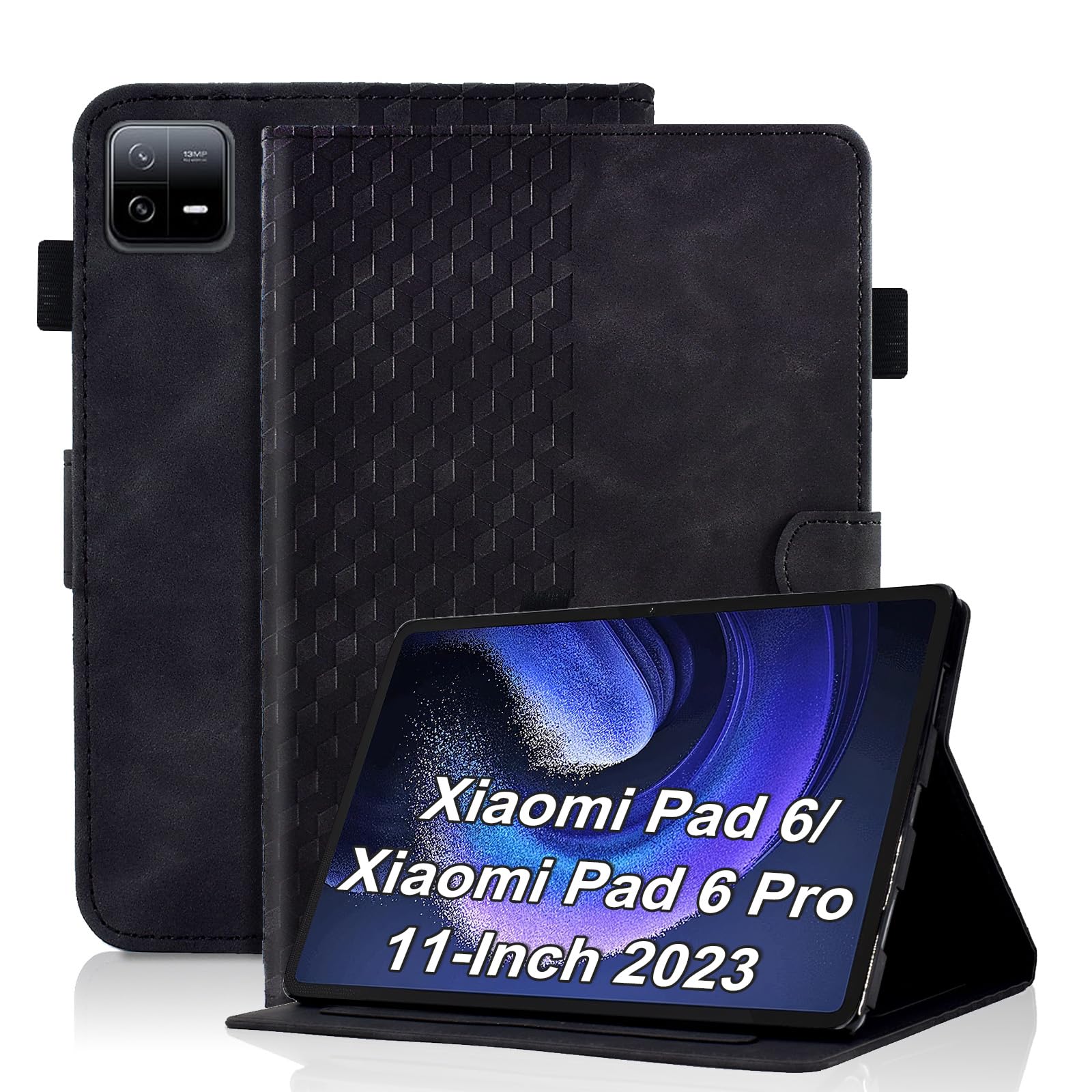 Case for Honor Pad X8a 11 Inch Tablet 2024 Protective Case Premium Leather Folio Smart Case with Auto Sleep/Wake Pen Holder Card Slot for Honor Pad X8a- Dark Green — view 156