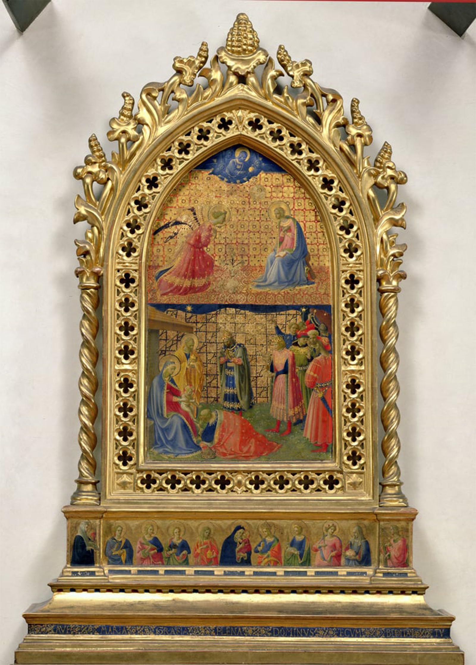 Tableaux peinture sur toile l'Annonciation décoration chambre - 5