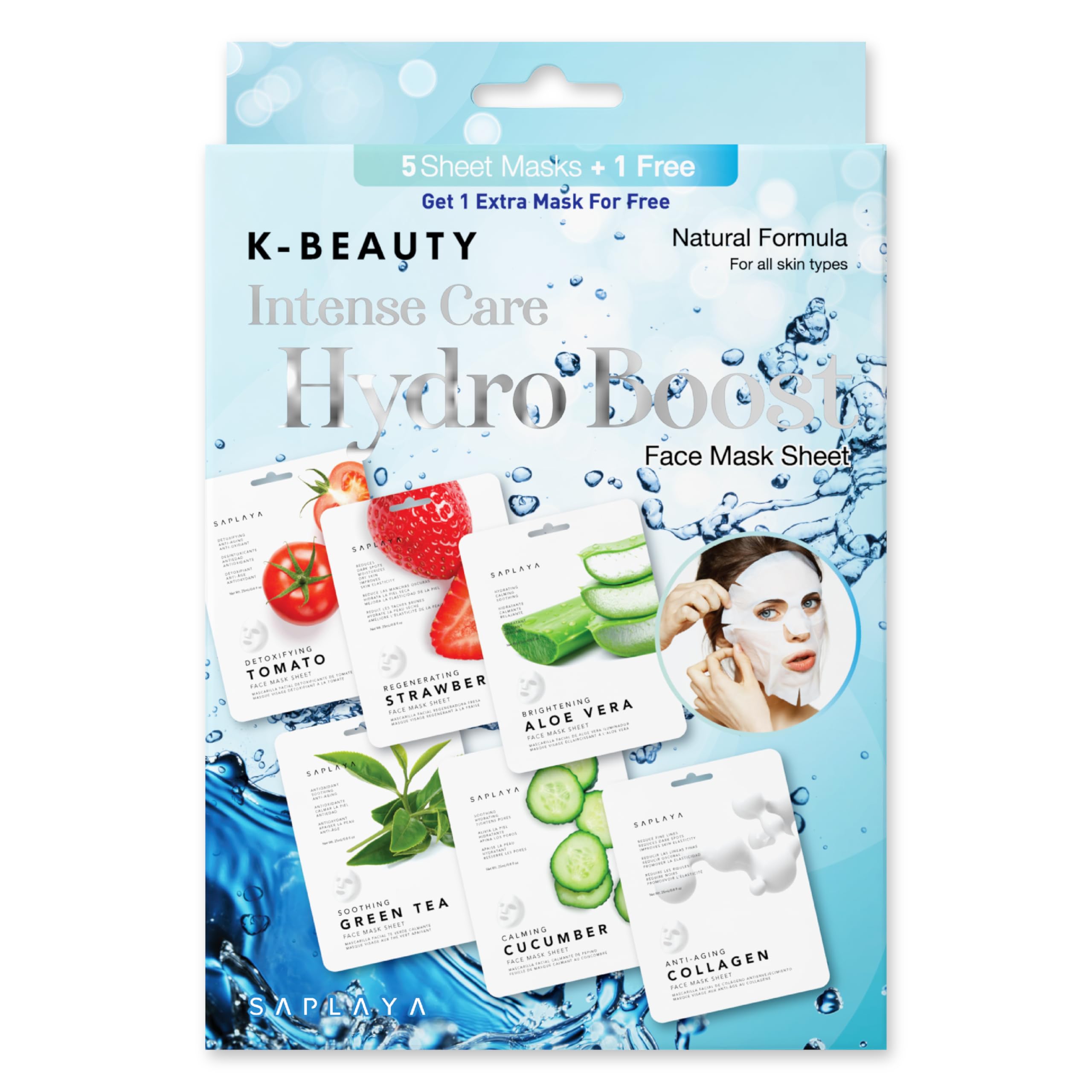 Amazon.com : Saplaya K-Beauty Facial Skincare Natural Beauty Multi