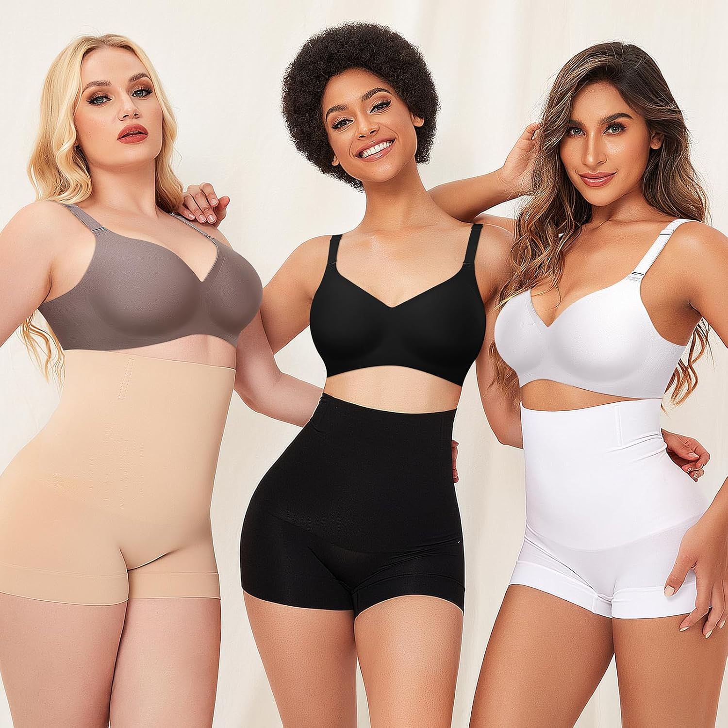 V Neck Wireless Women No Underwire No Wire Tshirt Bras Seamless Bra - Image 5