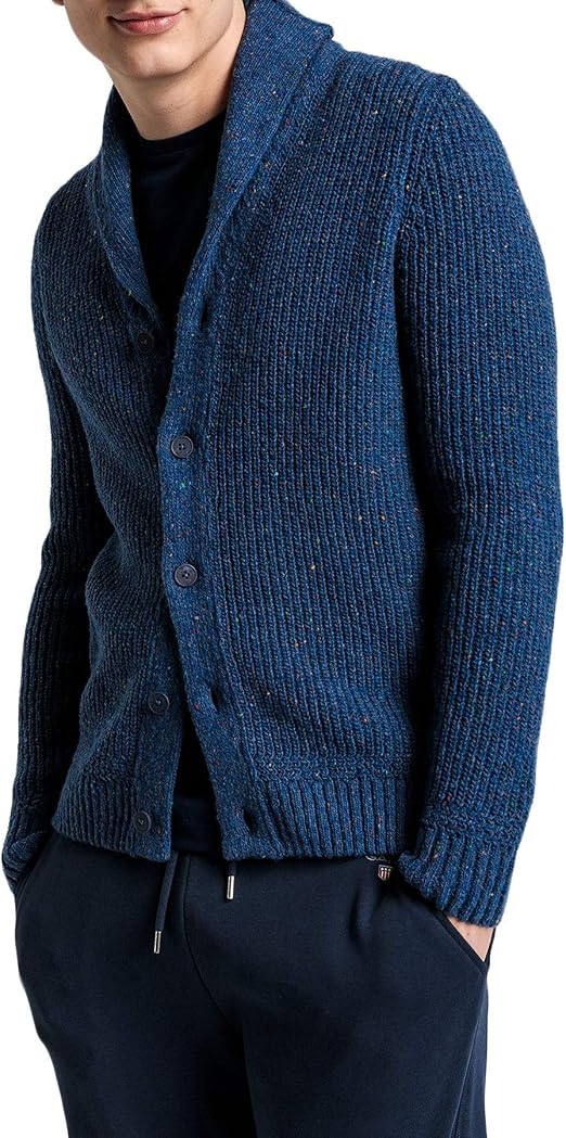 Gant neps Shawl Cardigan 8040058 - - XX 