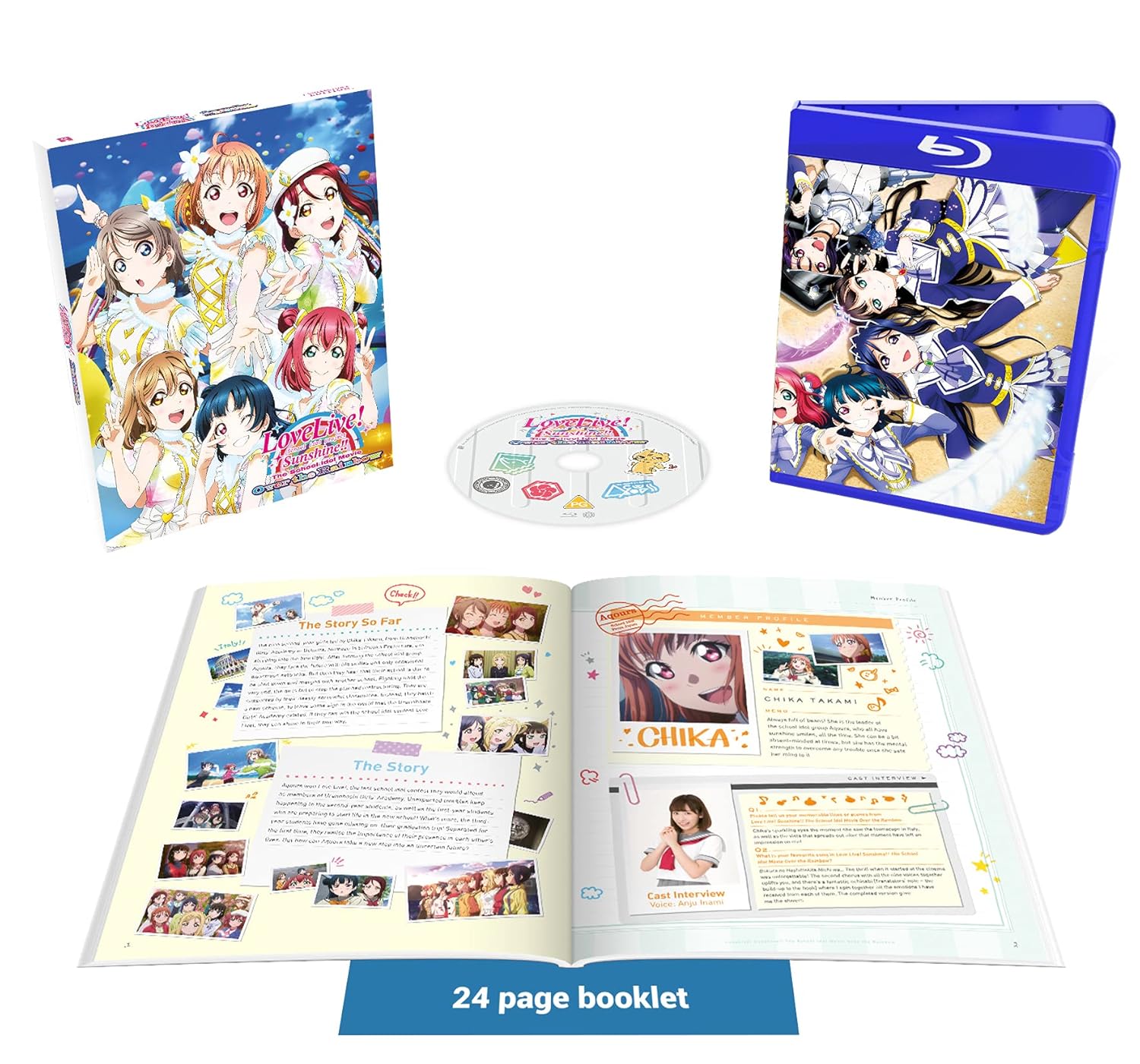 Love Live! Sunshine!! The School Idol Movie: Over the Rainbow (Limited Collector's Edition) [Blu-ray]