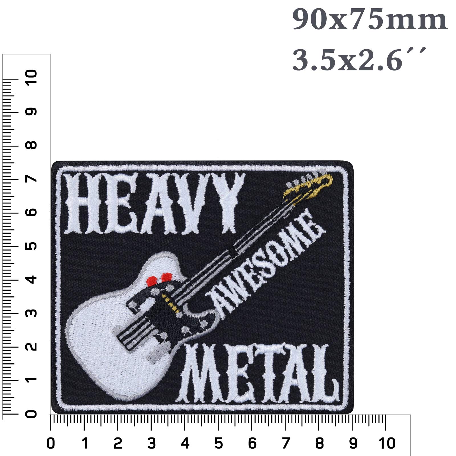 Écusson Brodé American Heavy Metal Band Pour Vêtements
