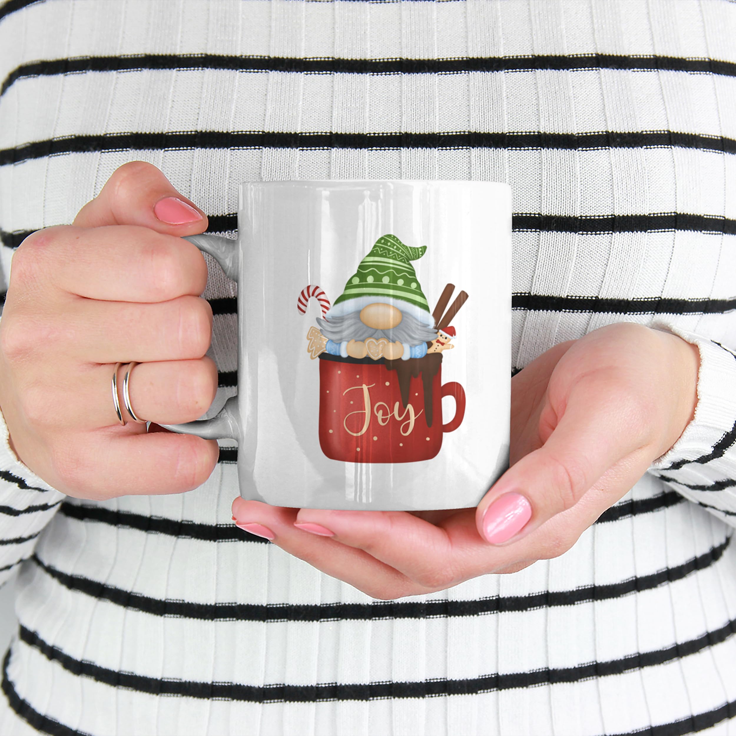 Hot Chocolate Joy Gnome Mug - Image 3