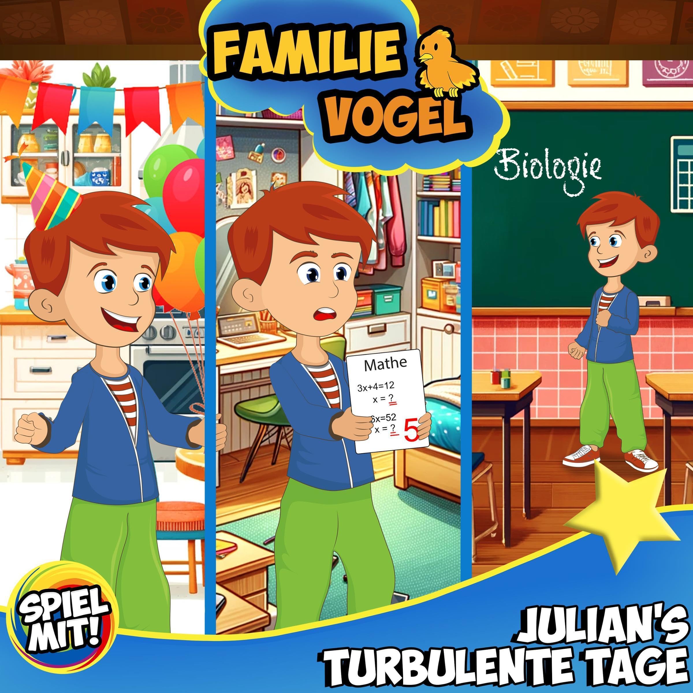 Cover art for Julian's turbulente Tage