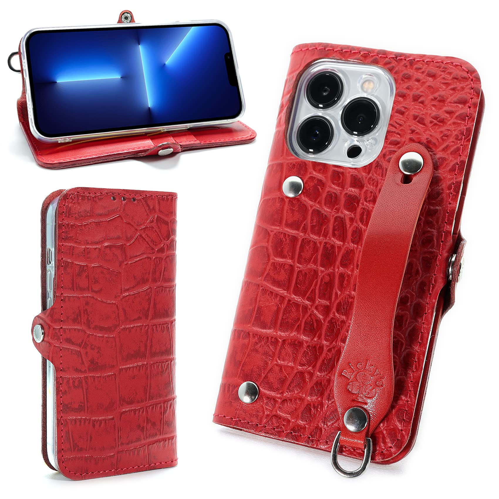 【新品】Ricky's 栃木レザー iPhone15promax Amazon.co.jp: EFGS iPhone15ProMaxと互換性のある 手帳型 ケース