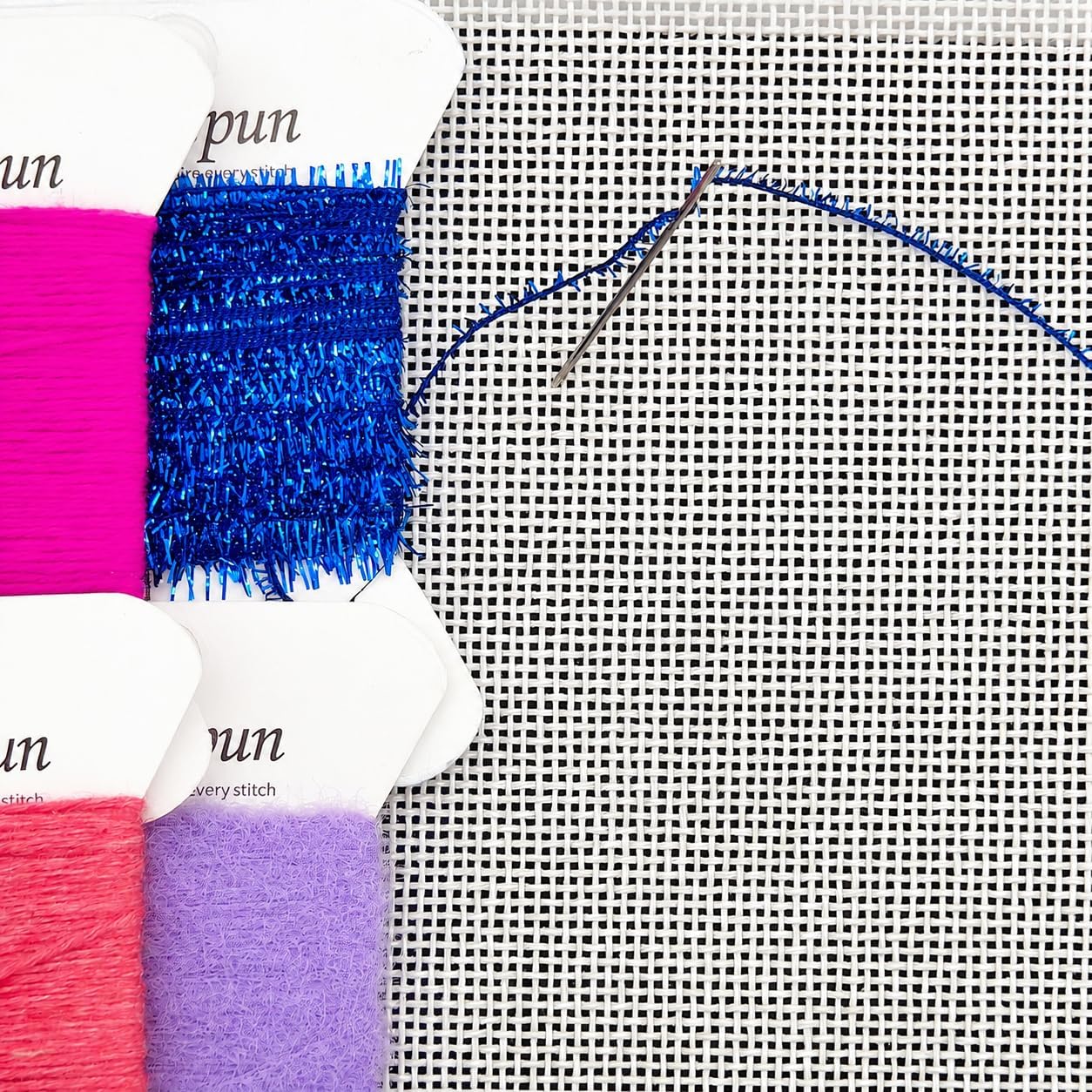 Howie’s Needlepoint Canvas, 18 Mesh Blank White Canvas(20in x 24in)
