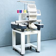 High Speed Embroidery Machine with Touchscreen Controlled 15 Needle Structure for Custom Apparel Manufacturing, Digital Stitching Unit, Sewing Equipment, Embroidery System for Caps, Hats & Logos