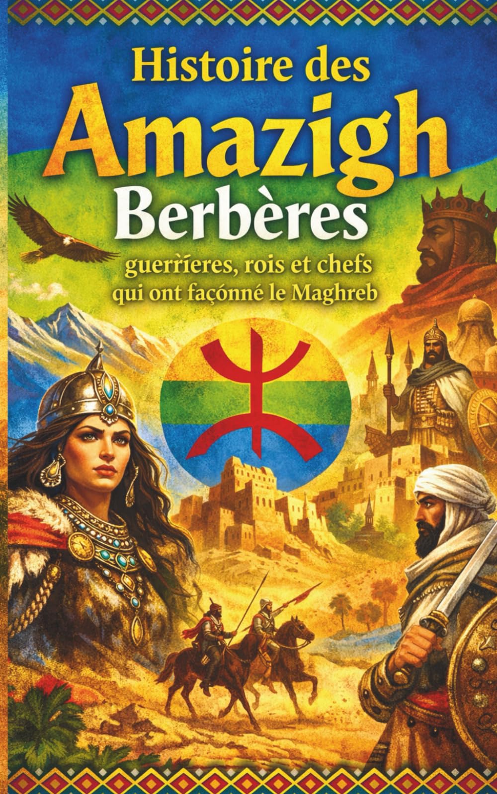 Histoire des Amazigh Berbères guerrières rois et chefs qui ont façonné le Maghreb: Reines rois tribus et confédérations résistance contre Rome ... et almohade jusqu’à la colonization