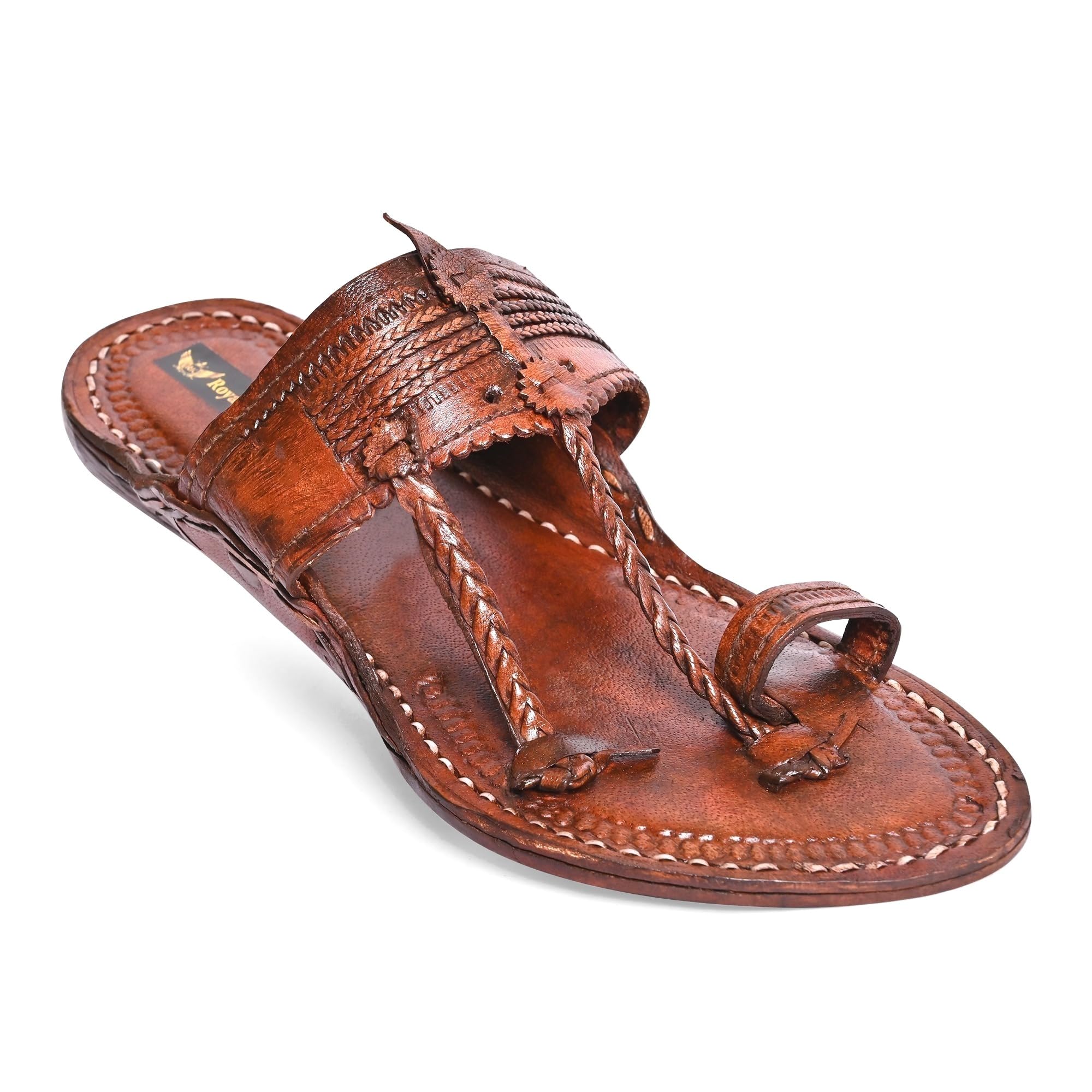 Kolhapuri Chappal for Men| Kolhapuri Slippers for Men| kolapuri chapal Men| Leather Slippers for Men| Leather Chappal for Men-CS-AB-Parent A13