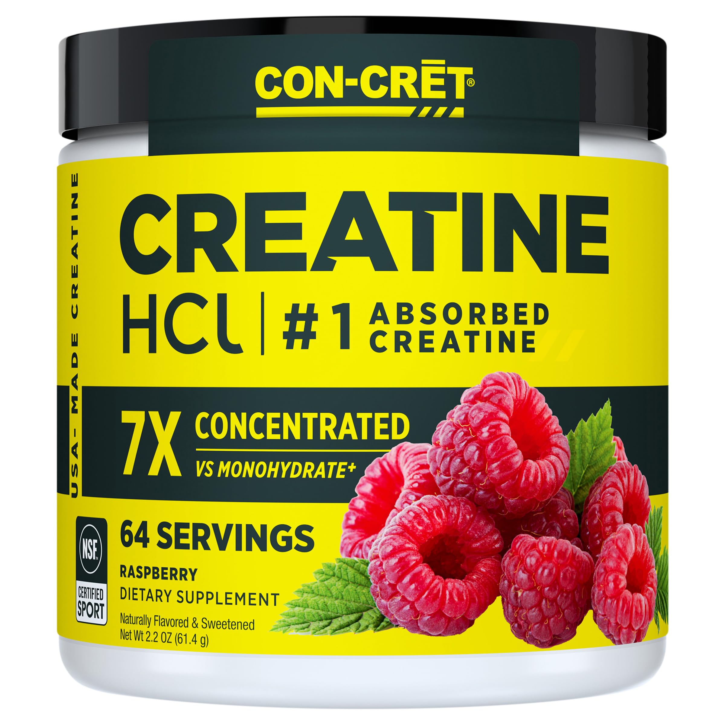 Promera Sports Con-Cret (64 serv) Raspberry - Kreatyna - Kreatyna HCL