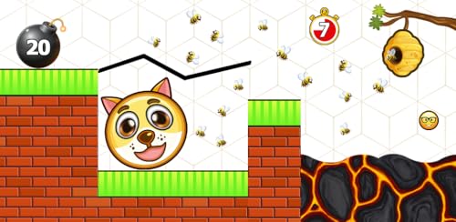 Save doge draw to save the dog is new dog rescue pet dog games 2023