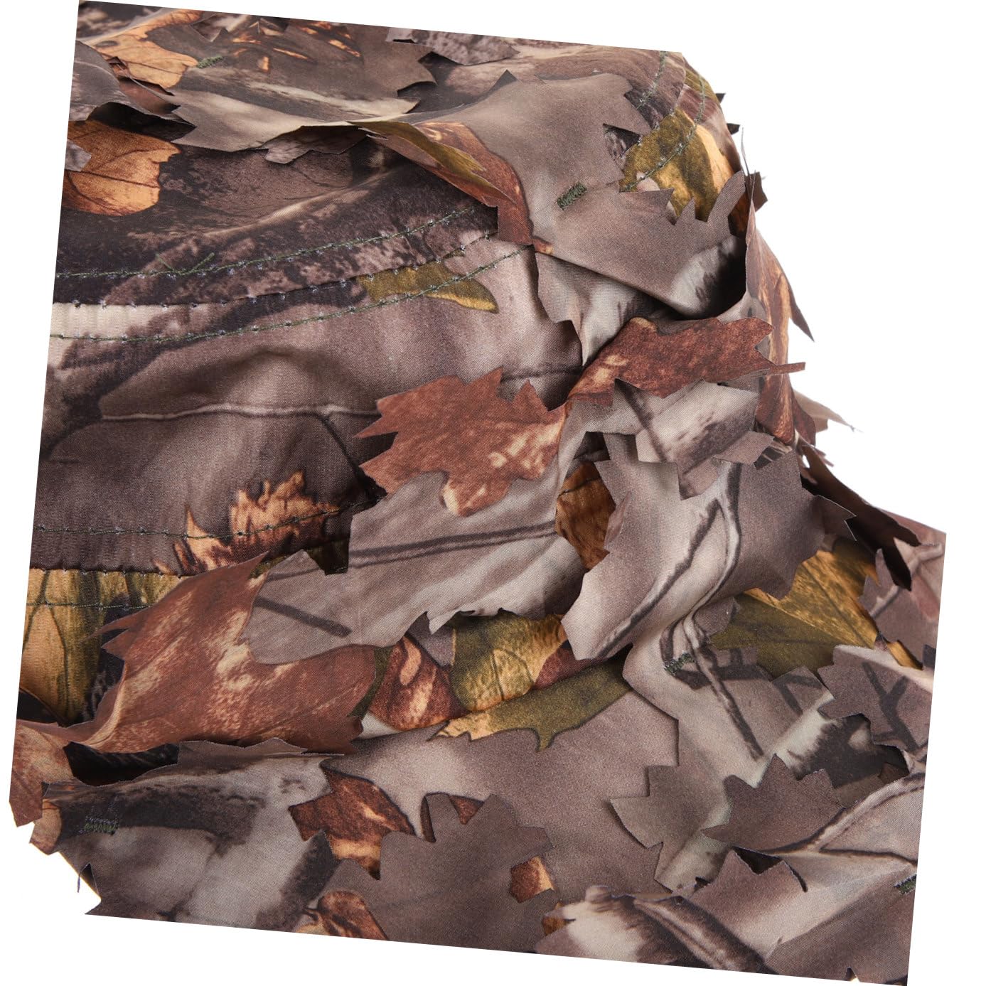 GALPADA Cappello Mimetico per Cappelli Bordo Viaggio Visiera Uomini Cappello di Feltro Sport Costume Berretto da Baseball con Berretto a Foglia Cappuccio con Foglia Poliestere