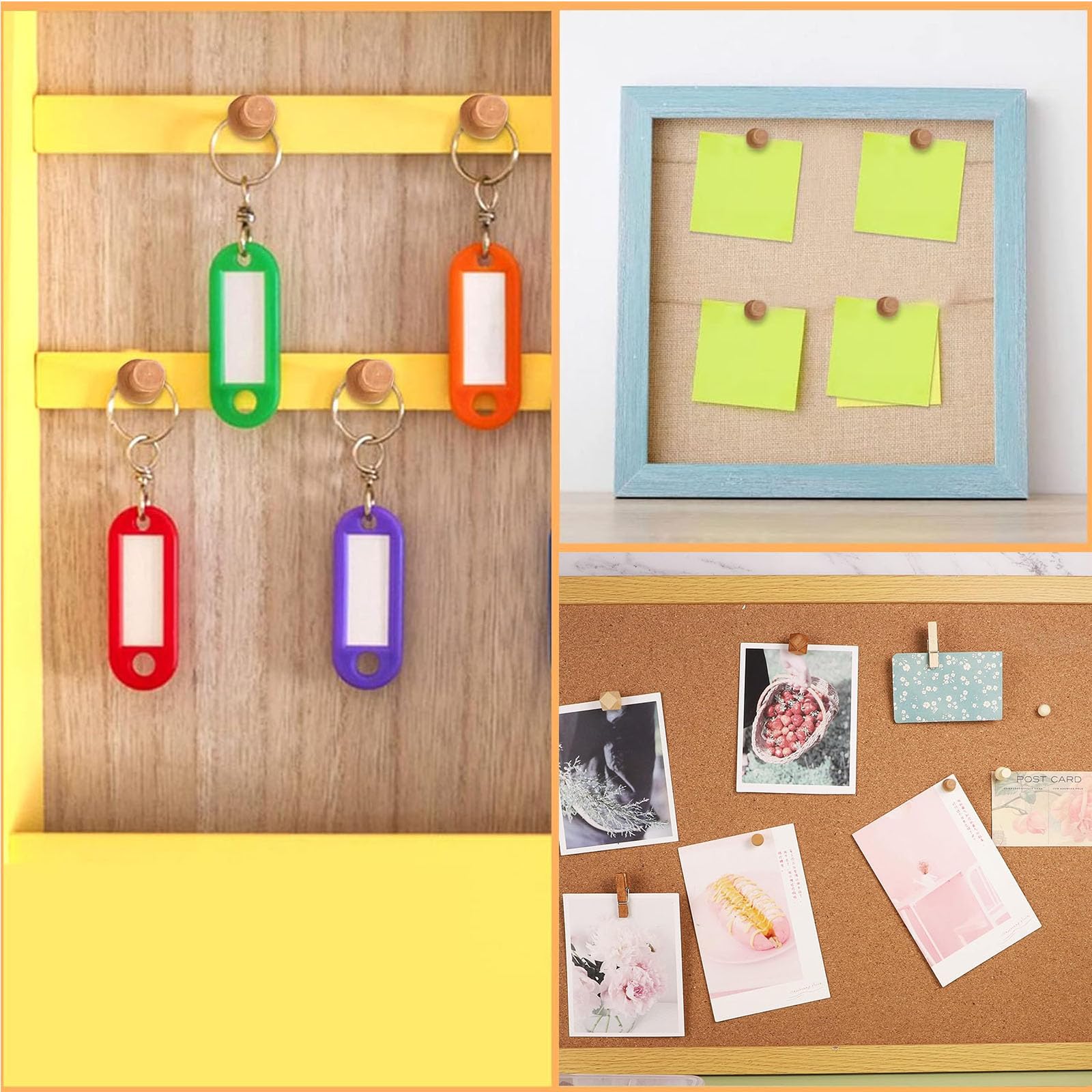 1 Caja De Chinchetas Para Tablón De Anuncios, Chinchetas, Chinchetas De  Anuncios Chinchetas Chinchetas De Corcho, image size:1600x1600