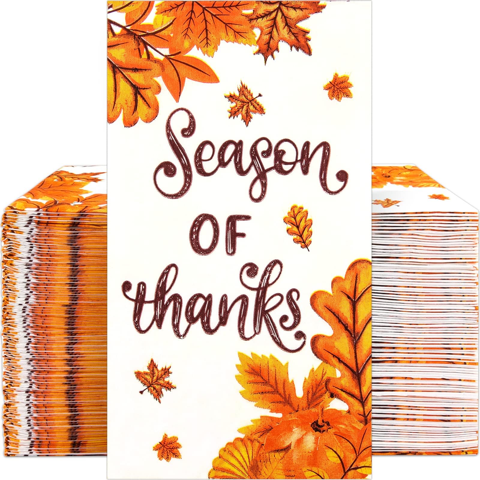 Karenhi 150 Pieces Thanksgiving Guest Napkins 3 Ply