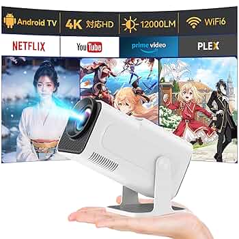 プロジェクター　本体　Polocsh　付属品完備 Amazon.co.jp: Polocsh プロジェクター 家庭用 1080P 600ANSI 4K