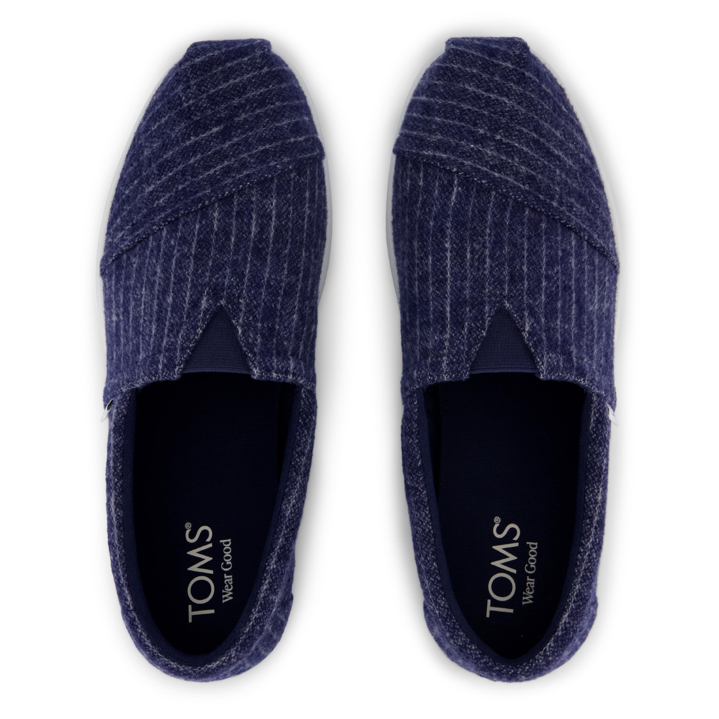 TOMS Alpargata Recycled Cotton Canvas Mocasín planoHombre