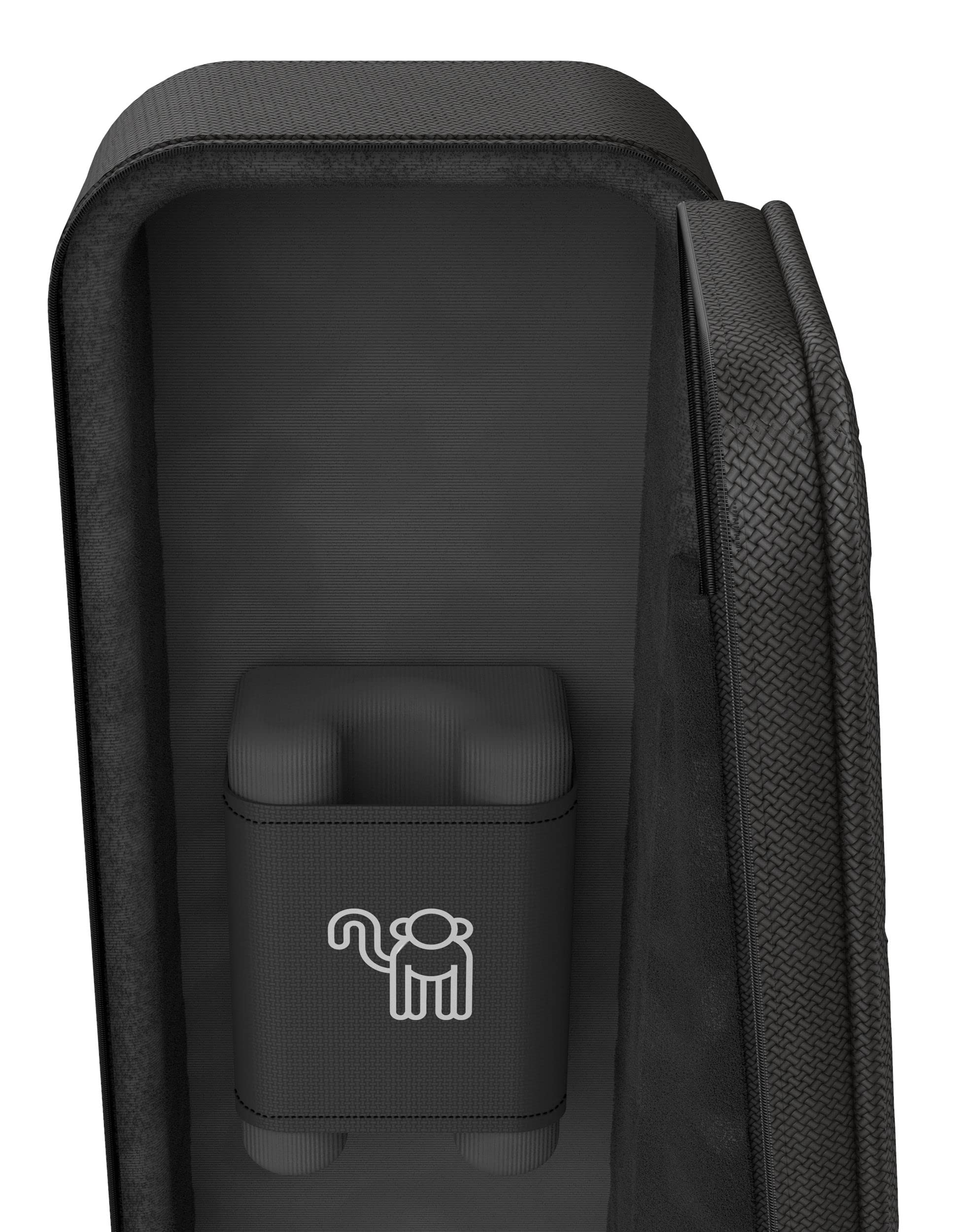 MONKEY LOOP Touring Acoustic - Étui pour Guitare avec Rembourrage de 23 mm - Étui Semi-Dur pour Guitare Acoustique - Poche Extérieure pour Accessoires - Sangles Réglables - Résistant à l'eau