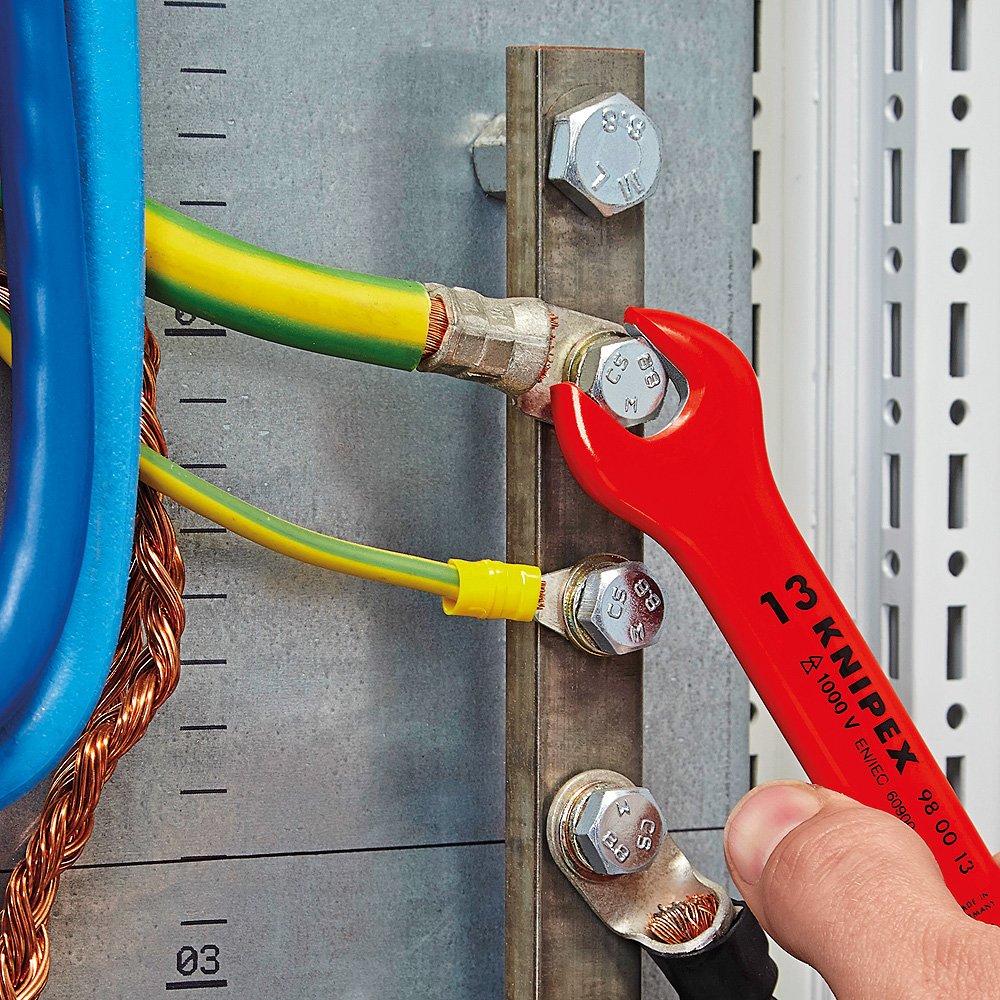 Amazon.co.jp: クニペックス KNIPEX 絶縁片口スパナ 12mm 980012 : DIY
