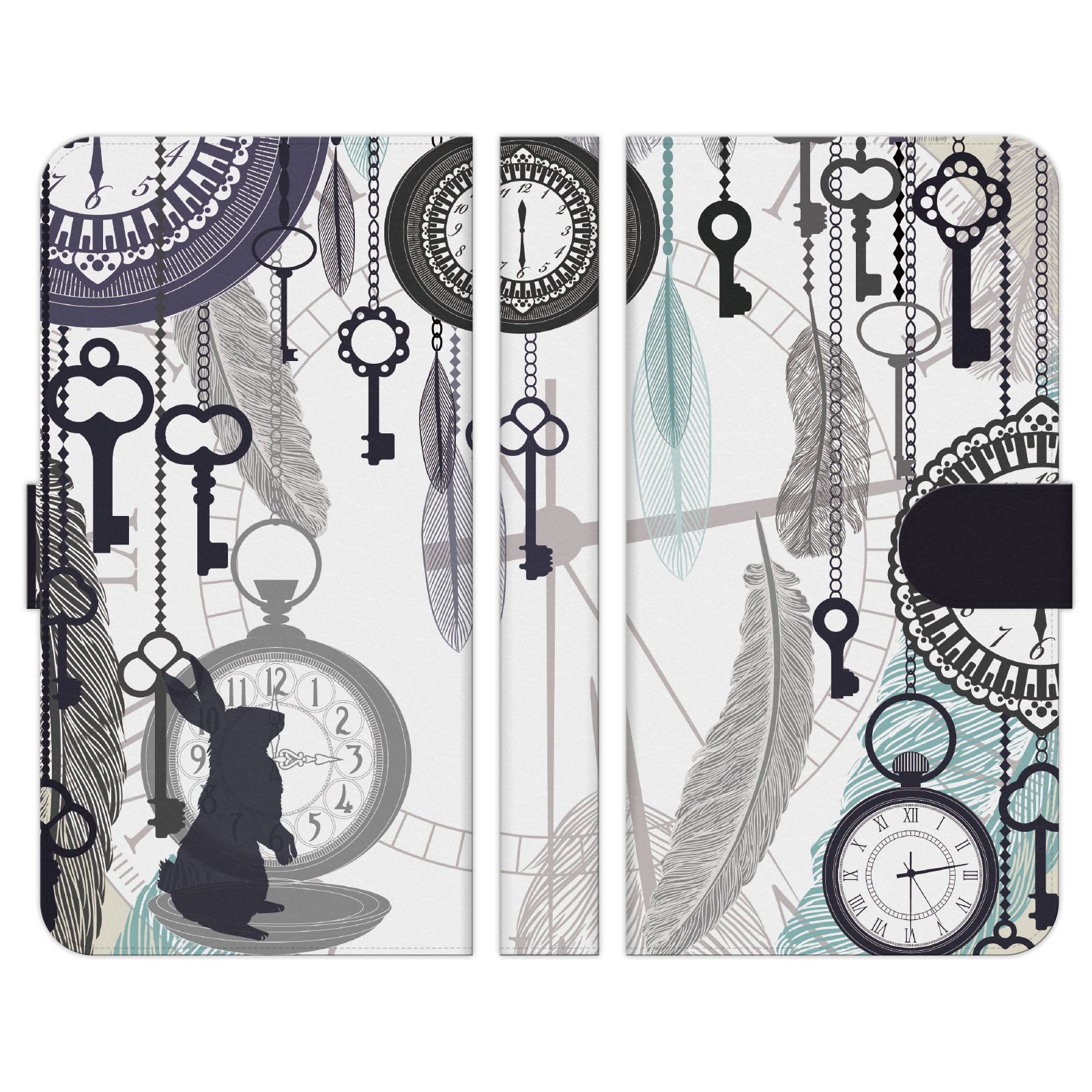 Amazon Co Jp Ruuu Google Pixel 3a Xl 手帳型 スマートフォン スマホ ケース カバー うさぎ シルエット アリス 時計 童話 絵本 物語 鍵 ふしぎの国のアリス ホワイト グレー おしゃれ かわいい ユニーク 個性的 おもしろ 面白い キャラクター 白うさぎ 不思議の国の