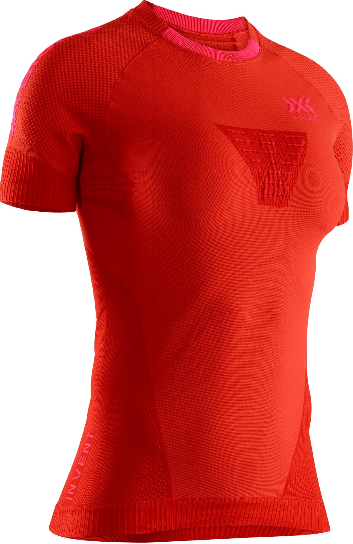 X-Bionic Invent 4.0 - Maglia Termica Donna Manica Corta a Compressione - Alte Prestazioni per Running, Sci, Ciclismo, Fitness e Sport Invernali