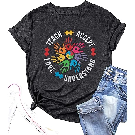 Autism Awareness Shirts for Women by [Seller Name]