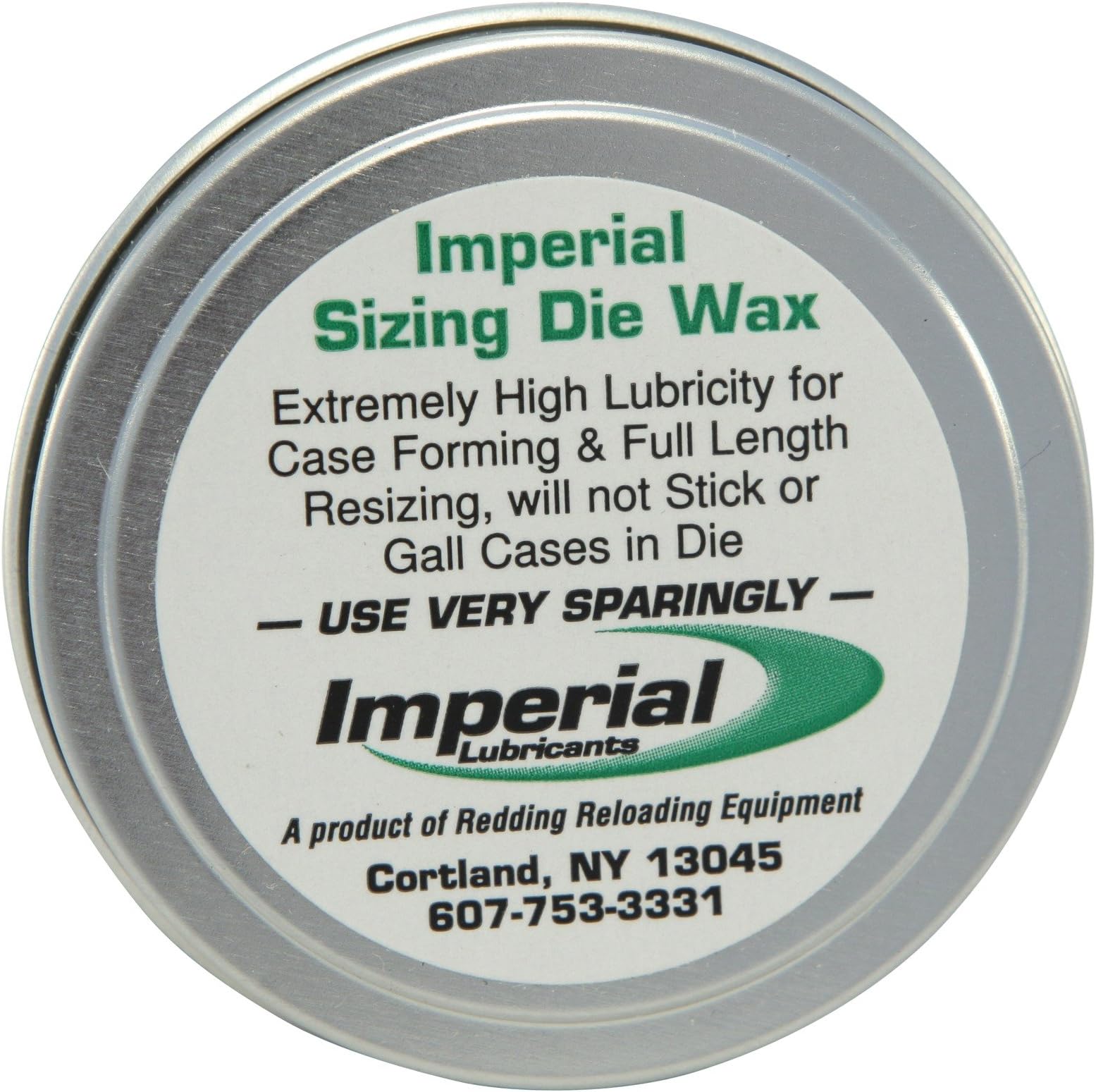 REDDING Imperial Sizing Die Wax 2 oz (7600)