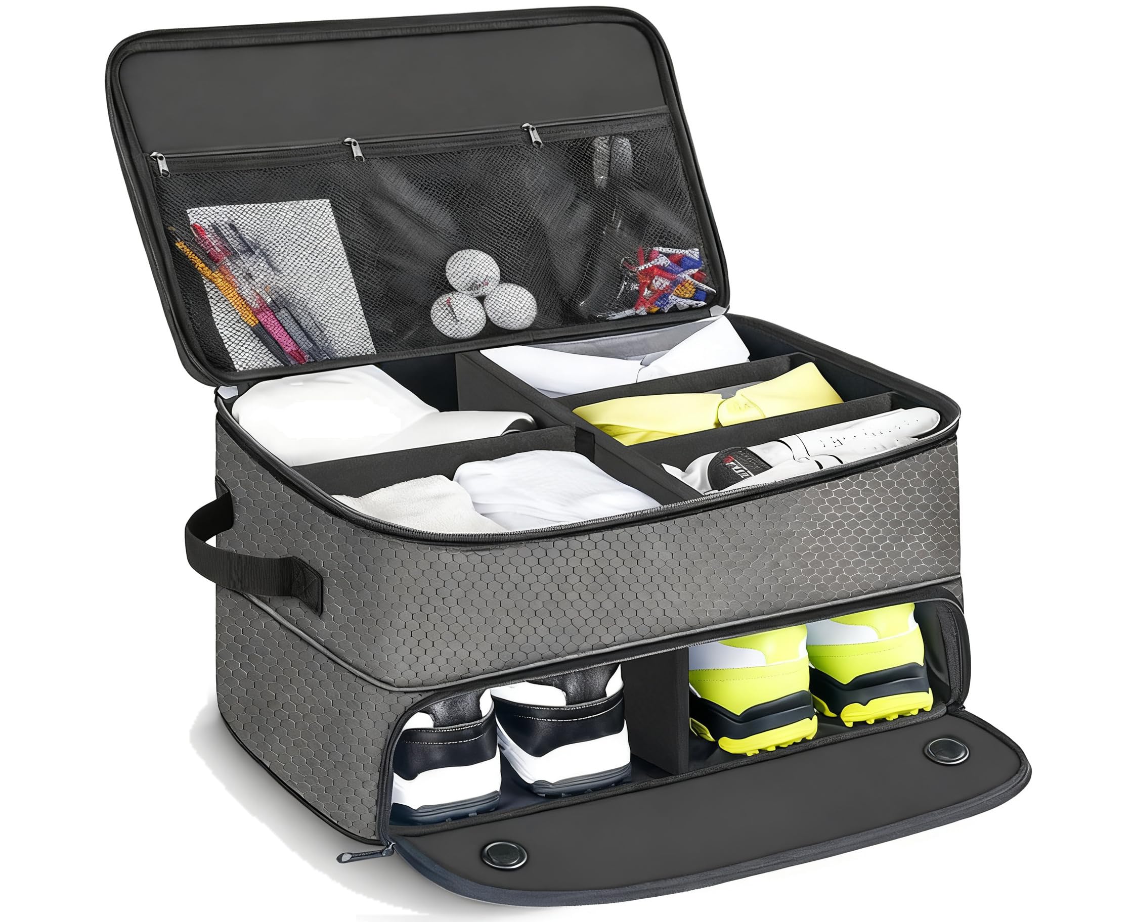 Organizador funcional para carro de golf con,Gris, 43*33*25H