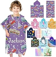 Vista 20 de Toallas de playa personalizadas para niños, toallas de playa personalizadas con nombres, regalos personalizados para niños pequeños, niñas